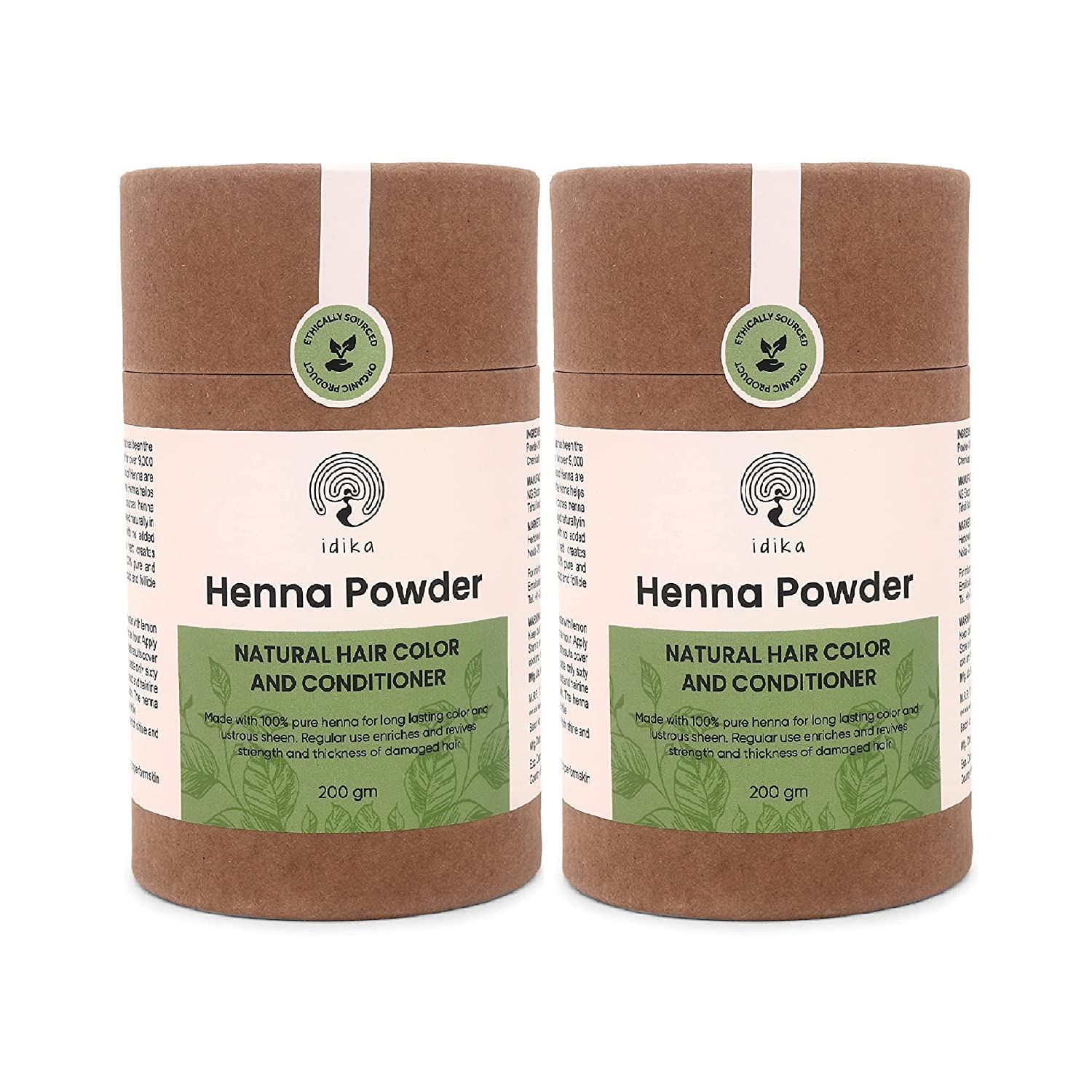 Natural Henna Powder for Hair | 100% Natural &Herbal Solution for Grey Hair | Chemical-Free Mehandi Hair Dye & Color Solution for Men &  Women | 100gm, Pack of 1