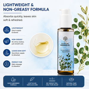 IDIKA Ayurvedic Pain Relief Massage Oil, Soothe Sore Muscles Joint, Knees Post Workout, Ortho, | Ashwagandha | Eucalyptus, Clove | Black Pepper | Hemp Seed | Cinnamon | Sesame Oil 100ML