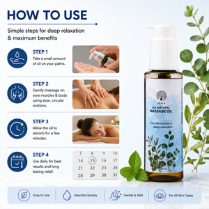 IDIKA Ayurvedic Pain Relief Oil | Joint, Muscle & Knee Pain | 100ml - Pack of 3