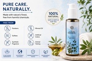 IDIKA Ayurvedic Pain Relief Massage Oil, Soothe Sore Muscles Joint, Knees Post Workout, Ortho, | Ashwagandha | Eucalyptus, Clove | Black Pepper | Hemp Seed | Cinnamon | Sesame Oil 100ML