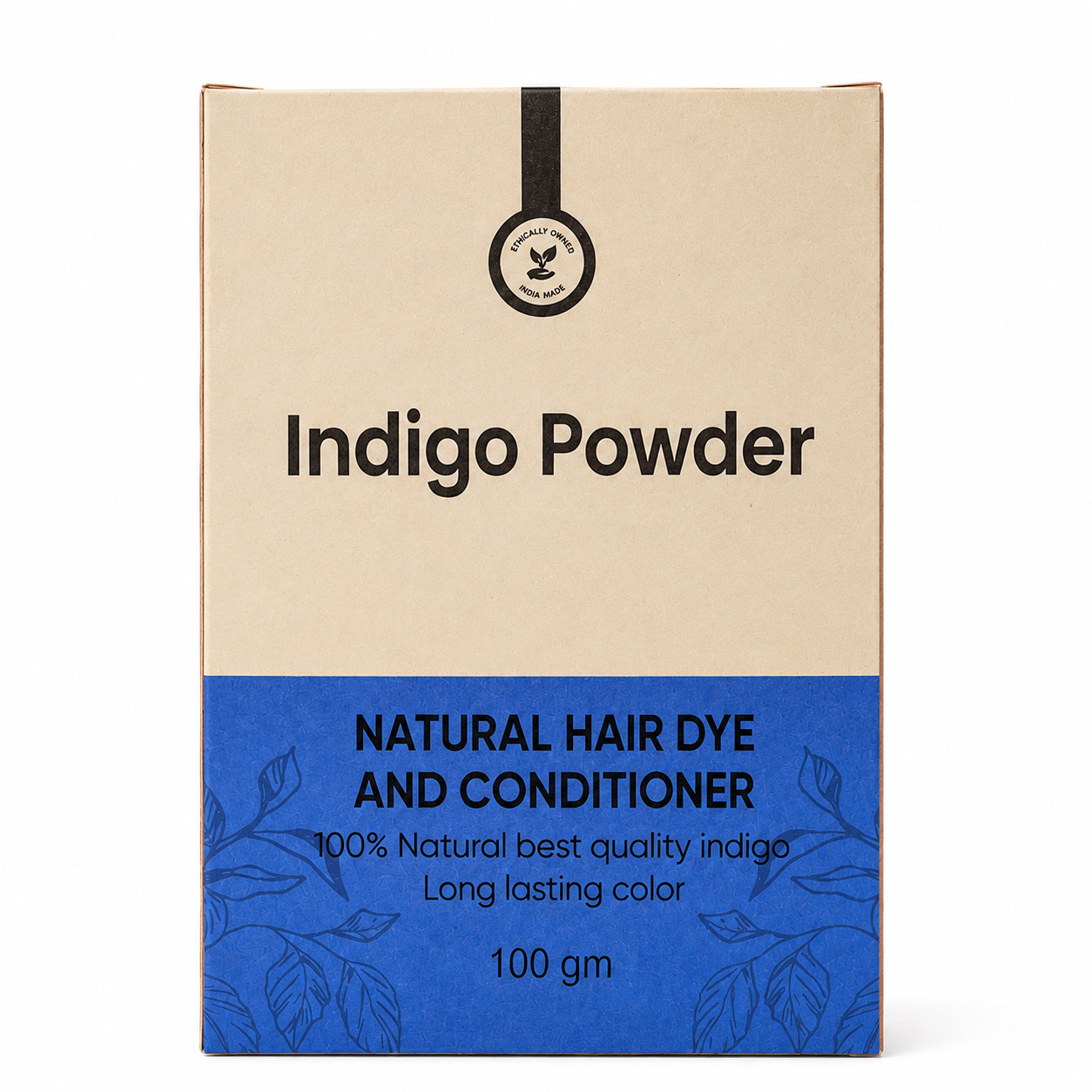 Best Indigo Color Powder for Hair | A Natural Coloring Solution for Men and Women | Pack of 1