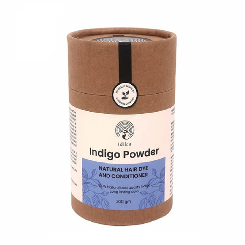 IDIKA Natural Indigo Powder for Hair | Hair Dye & Color with Conditioning
